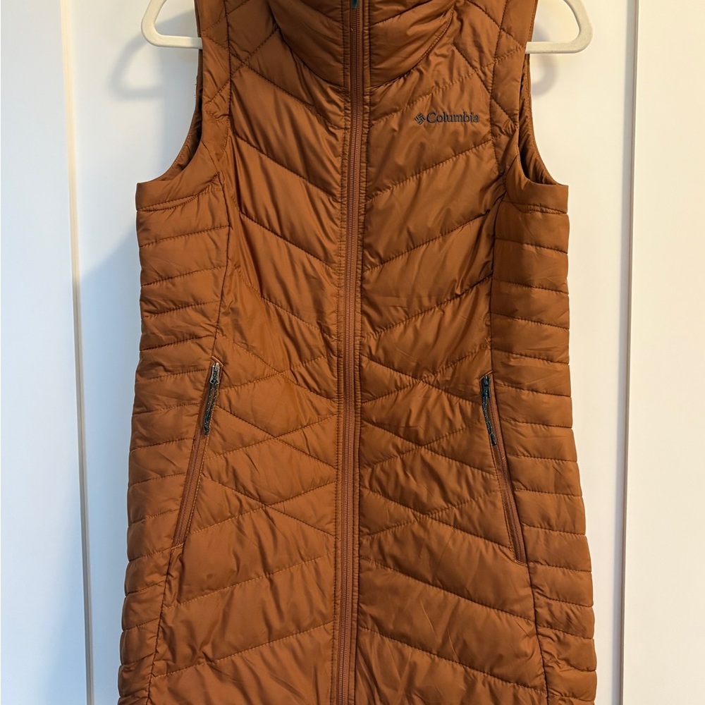 Columbia Women's Brown Quilted Vest
